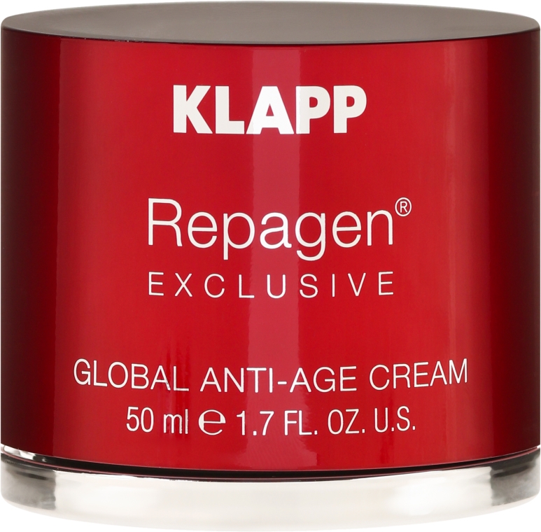 Kompleksowy krem anti-age do twarzy - Klapp Repagen Exclusive Global Anti-Age Cream — Zdjęcie N2