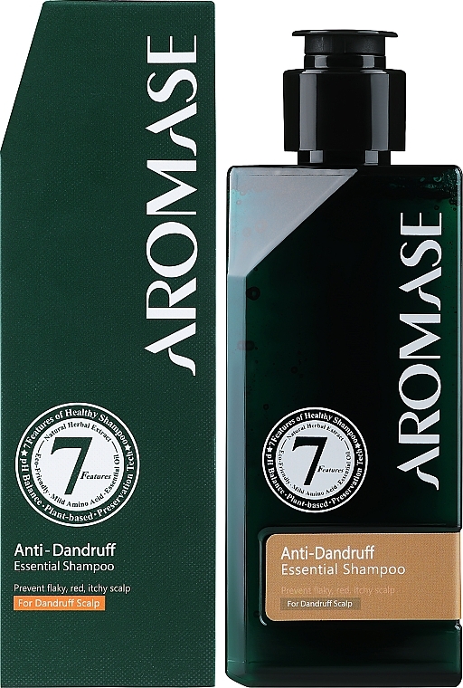 Szampon przeciw swędzeniu i podrażnieniom skóry głowy - Aromase Anti-Itchy And Dermatitis Essential Shampoo — Zdjęcie N2