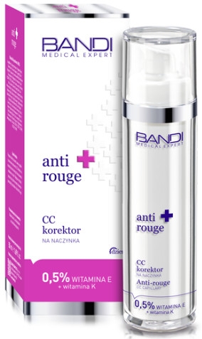 Korektor CC dla cery naczynkowej z witaminami E i K - Bandi Medical Expert Anti Rouge CC Capillary Corrector