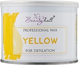 Wosk do depilacji w słoiczku Żółty - Beautyhall Yellow Professional Wax — Zdjęcie N1