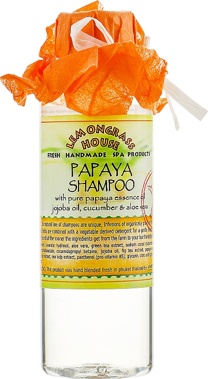 Szampon do włosów Papaja - Lemongrass House Papaya Shampoo — Zdjęcie N1