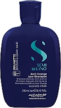 Kup Szampon redukujący pomarańczowe odcienie do włosów brązowych - AlfaParf Milano Semi Di Lino Brunette Anti-Orange Low Shampoo