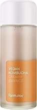 Kremowa esencja do twarzy z kombuchą - FarmStay Vegan Kombucha Creamy Essence  — Zdjęcie N1