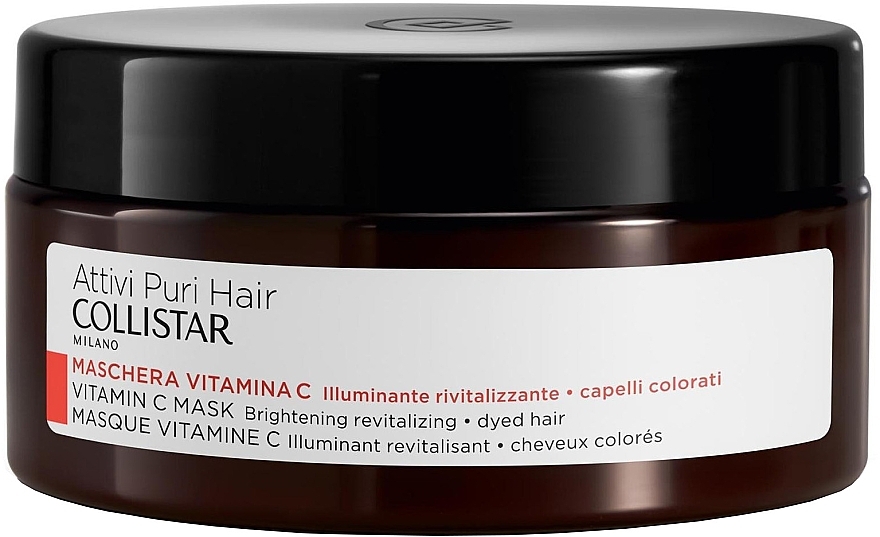 Maska do włosów z witaminą C - Collistar Attivi Puri Hair Vitamin C Mask — Zdjęcie N1