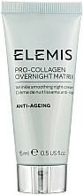 Kup Krem do twarzy na noc Matrix - Elemis Pro-Collagen Overnight Matrix (mini)