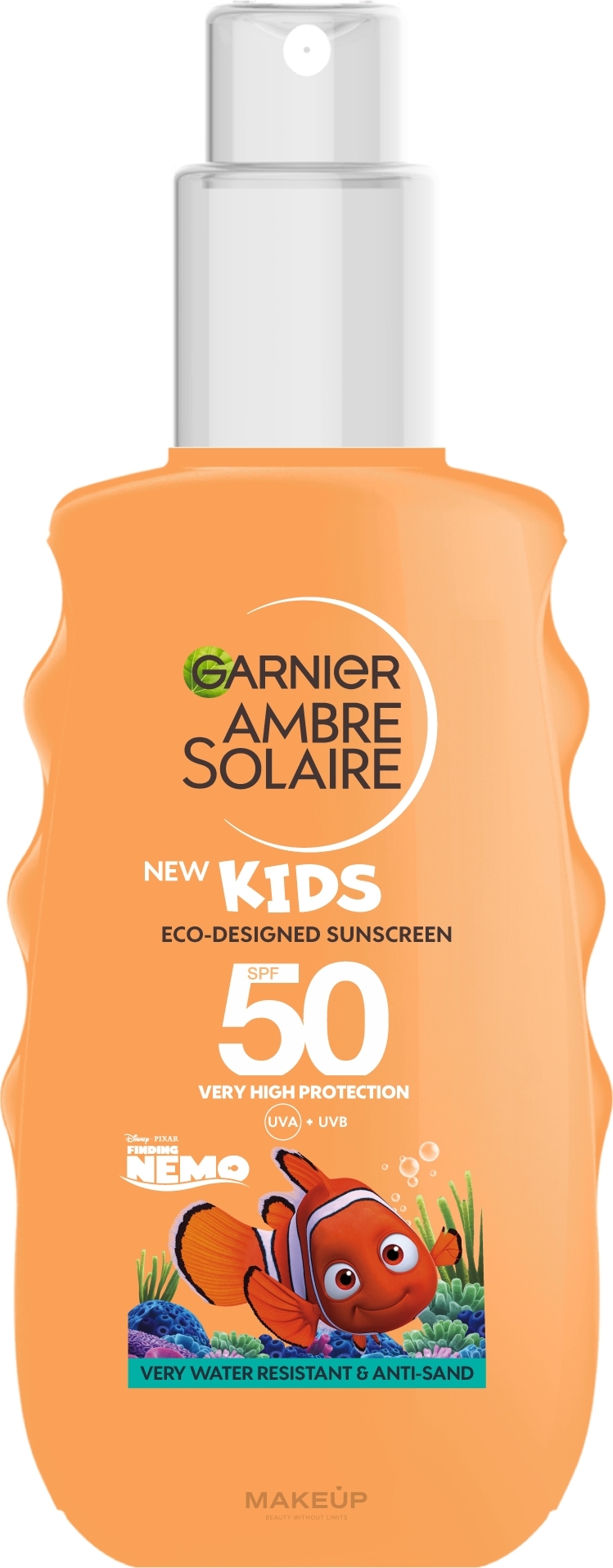 Spray z filtrem przeciwsłonecznym dla dzieci - Garnier Ambre Solaire Kids Sun Protection Spray SPF50 — Zdjęcie 150 ml