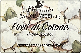 Kup Naturalne mydło w kostce Kwiaty bawełny - Florinda Magic Of Flowers Cotton Flowers Vegetal Soap