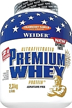 Białko - Weider Premium Whey Protein Strawberry Vanilla — Zdjęcie N1