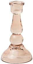 Kup Szklany świecznik - Paddywax Tall Glass Taper Holder Pink