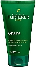 Kup Szampon przeciw żółknięciu włosów siwych i białych - Rene Furterer Okara Mild Silver Shampoo