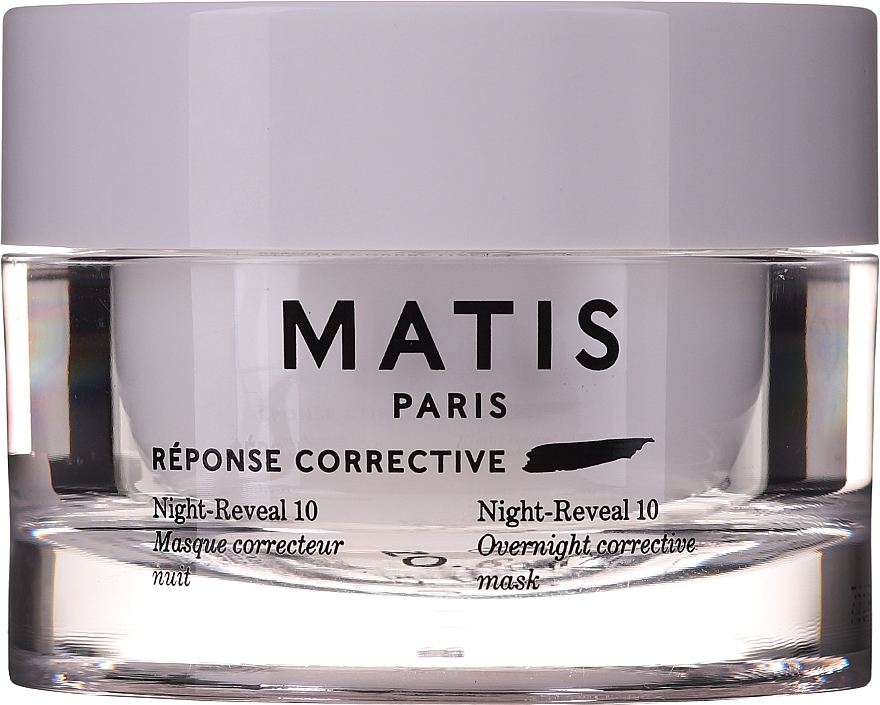 Intensywnie nawilżająca żelowa maska ​​do twarzy - Matis Reponse Corrective Night Reveal 10 Overnight Corrective Mask — Zdjęcie N1