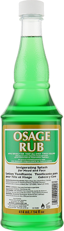 Tonik do włosów z kofeiną - Clubman Jeris Osage Rub Hair Tonic  — Zdjęcie N1