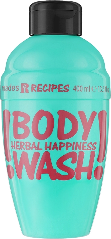 Żel pod prysznic - Mades Cosmetics Recipes Herbal Happiness Body Wash — Zdjęcie N1