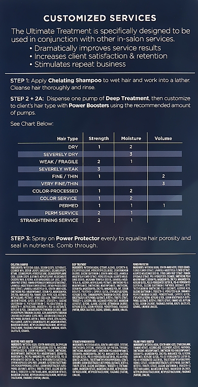 Zestaw - L'anza Ultimate Treatment (sh/1000ml+mask/1000ml+cond/250ml+boost/100ml+boost/100ml+boost/100ml) — Zdjęcie N9