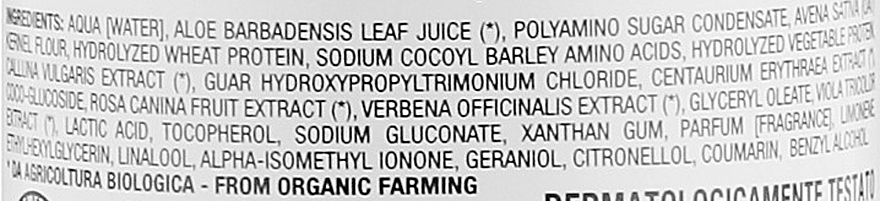Organiczne serum wzmacniające do włosów suchych, zniszczonych i łamliwych - Athena's L'Erboristica Trico Bio Siero Fortificante Riparatore Con Cheratina Vegetale — Zdjęcie N3