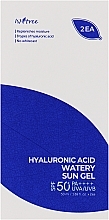 Kup Zestaw żeli przeciwsłonecznych - IsNtree Hyaluronic Acid Watery Sun Gel SPF 50+ PA++++ (gel/2x50ml)