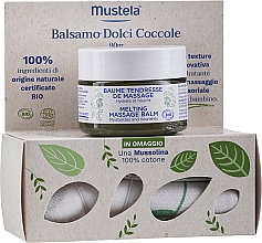 Kup PRZECENA! Zestaw - Mustela Bebe Melting Massage Balm (balm/90 ml + napkin) *