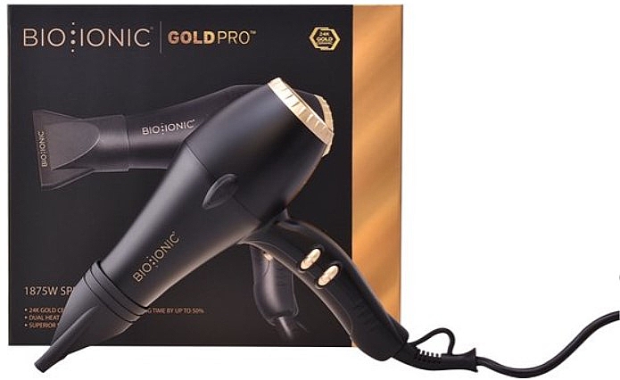 Suszarka do włosów - Bio Ionic GoldPro Speed Dryer — Zdjęcie N3