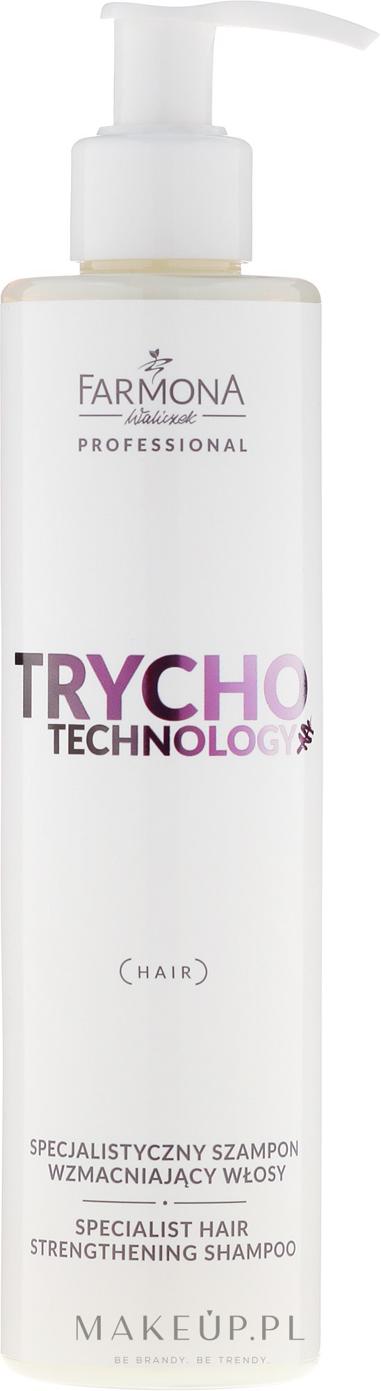 Specjalistyczny szampon wzmacniający włosy - Farmona Professional Trycho Technology — Zdjęcie 250 ml