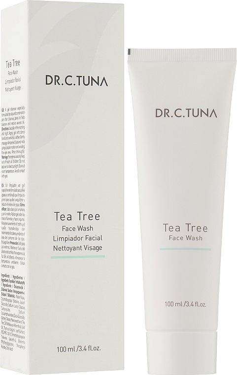 Żel oczyszczający z olejkiem z nagietka - Farmasi Dr.Tuna Tea Tree Face Wash — Zdjęcie N2