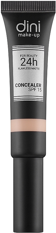 Korektor do twarzy - Dini For Beauty 24H Flawless Matte Concealer SPF 15 — Zdjęcie N1