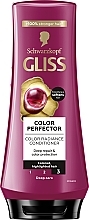 Odżywka Ochrona koloru i połysk do włosów farbowanych i z pasemkami - Gliss Kur Ultimate Color Balsam — Zdjęcie N1