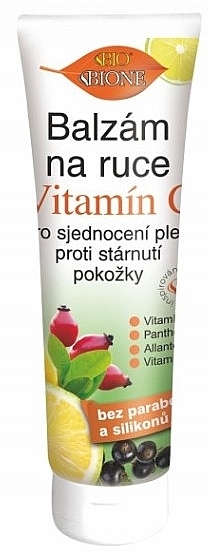 Balsam do rąk z witaminą C - Bione Cosmetics Vitamin C Hand Balm — Zdjęcie N1