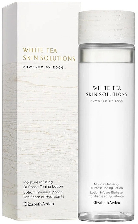 Odbudowujący balsam do twarzy - Elizabeth Arden White Tea Skin Bi-Phase Toning Lotion — Zdjęcie N1