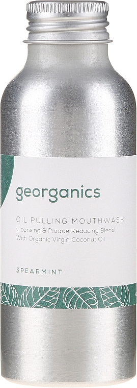 Płyn do płukania jamy ustnej - Georganics Spearmint Mouthwash — Zdjęcie N2