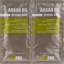 Kup Zestaw - KayPro Special Care Argan Oil (shmp/15ml + h/mask/15ml)