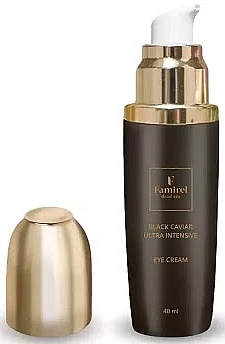 Ultra intensywny krem pod oczy z ekstraktem z czarnego kawioru - Famirel Black Caviar Eye Cream — Zdjęcie N1