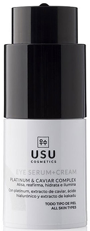 Serum pod oczy i na powieki - Usu Cosmetics Eye Serum+Cream — Zdjęcie N1