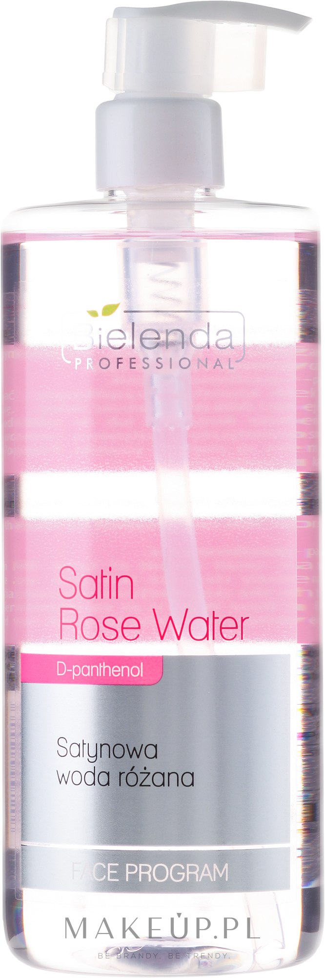 Satynowa woda różana do twarzy - Bielenda Professional Face Program Satin Rose Water — Zdjęcie 500 ml