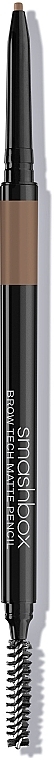 Kredka do brwi ze szczoteczką - Smashbox Brow Tech Matte Pencil — Zdjęcie N1