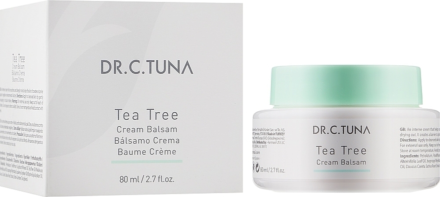 Krem do twarzy - Farmasi Dr.C.Tuna Tea Tree Cream Balsam — Zdjęcie N2