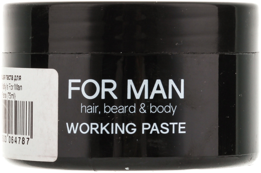 Matująca pasta do włosów - Vitality's For Man Working Paste — Zdjęcie N2