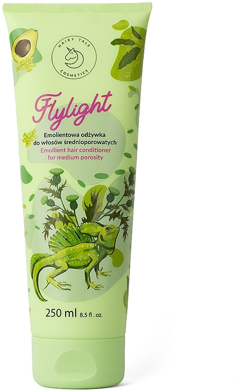 Emolientowa odżywka do włosów średnioporowatych - Hairy Tale Flylight Emollient Hair Conditioner — Zdjęcie N1