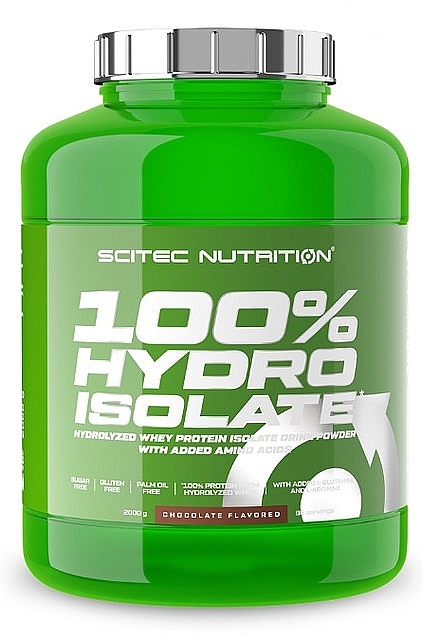 Hydrolizowane białko czekoladowe - Scitec Nutrition 100% Hydro Isolate Chocolate — Zdjęcie N1