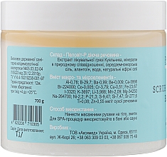 Peeling do ciała z minerałami i aromatem kujalnickim - Pelovit-R Mineralize Blue Scrub Booster — Zdjęcie N2