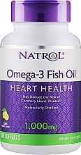 Kup Olej rybny z kwasem Omega-3 w żelowych kapsułkach - Natrol Omega-3 Fish Oil