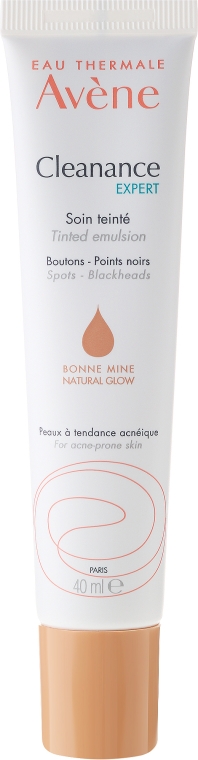 Koloryzująca emulsja do cery trądzikowej - Avène Cleanance Tinted Expert — Zdjęcie N2