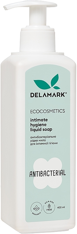 Antybakteryjne mydło do higieny intymnej - DeLaMark — Zdjęcie N1
