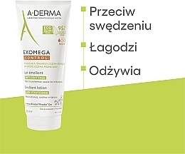 Zmiękczający balsam do ciała - A-Derma Exomega Control Emollient Lotion Anti-Scratching — Zdjęcie N4