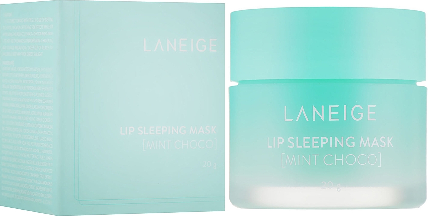 Regenerująca maseczka do ust na noc - Laneige Lip Sleeping Mask Mint Choco