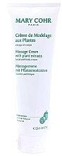 Krem do masażu z ekstraktami roślinnymi - Mary Cohr Massage Cream With Plant Extracts  — Zdjęcie N1