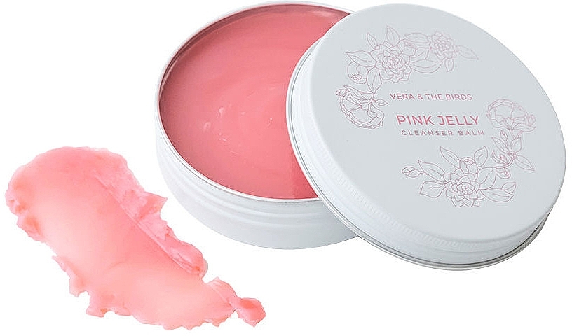 PRZECENA! Oczyszczający balsam do twarzy - Vera & The Birds Pink Jelly Cleanser Balm * — Zdjęcie N1