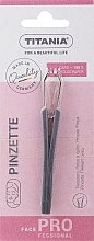 Kup Pęseta prosta, z plastikowymi uchwytami, 8,5 cm, 1061/B, szara - Titania