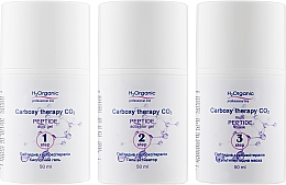 Kup Zestaw Karboksyterapia peptydowa - H2Organic Carboxy Therapy CO2 Peptide (gel/50ml + gel/50ml + mask/50ml)