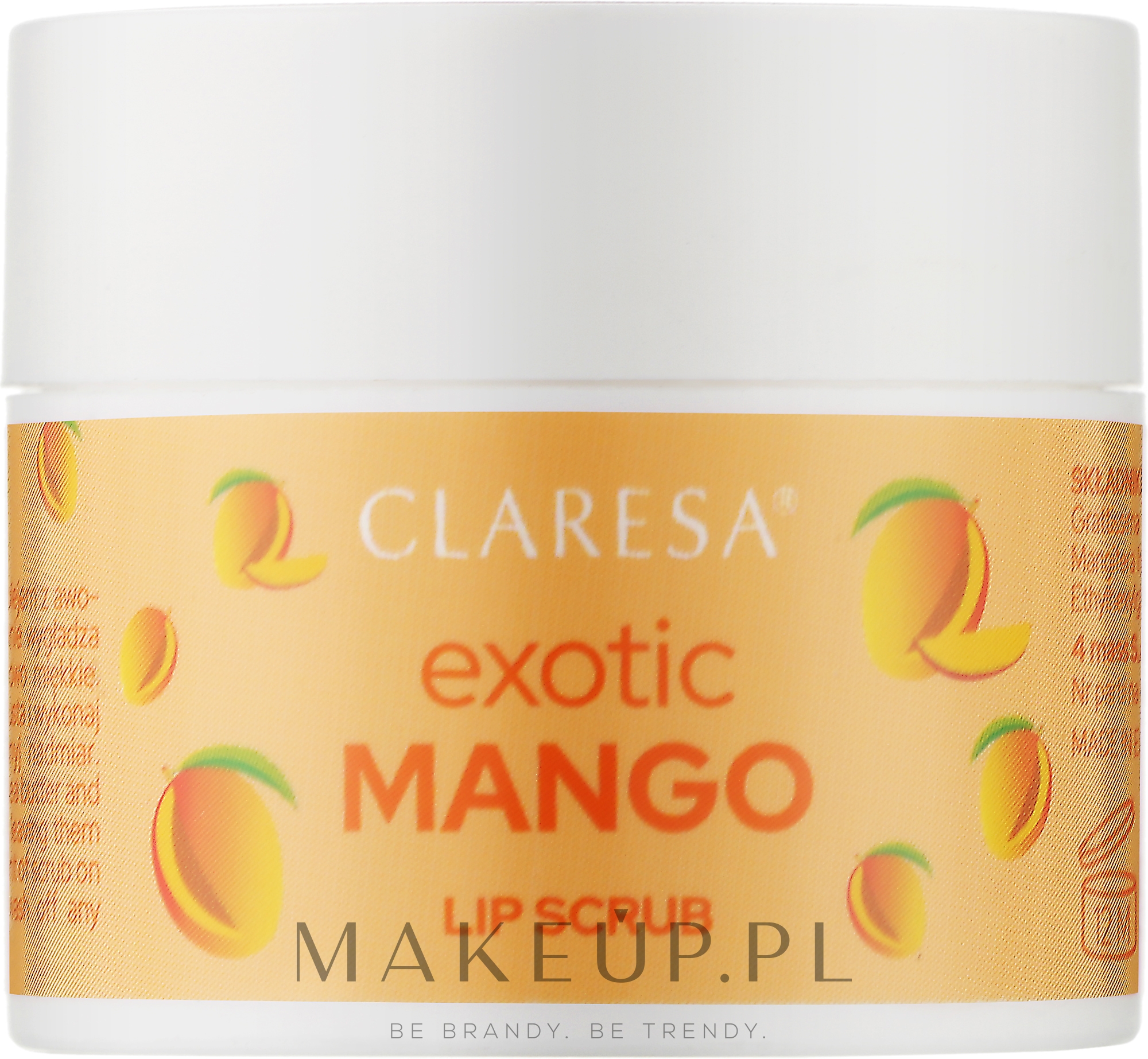 Peeling do ust Egzotyczne mango - Claresa Lip Scrub Exotic Mango — Zdjęcie 15 g