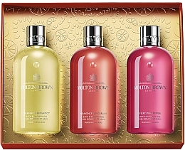 Kup Molton Brown Floral & Spicy Body Care Gift Set - Zestaw (sh/gel/3x300ml)